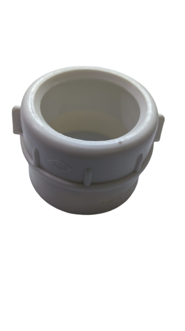 CONECTOR DESAGUE  1 1/2" - 2" "ABS"