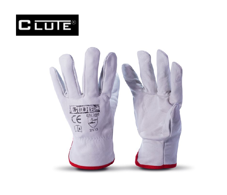 GUANTE BADANA BLANCO "CLUTE"