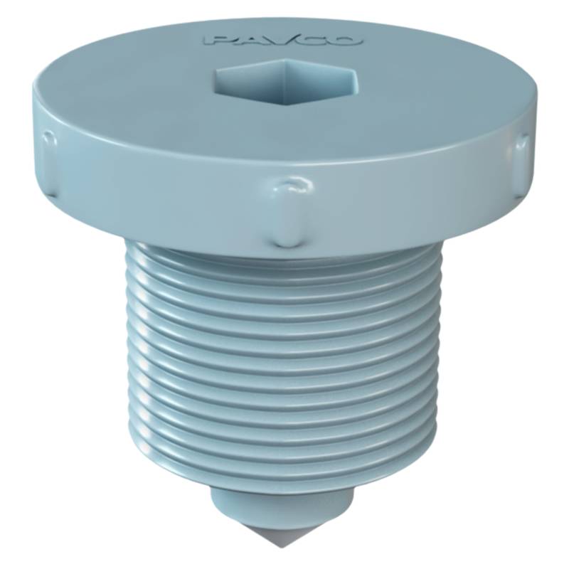 TAPON AGUA 1/2" MACHO PAVCO