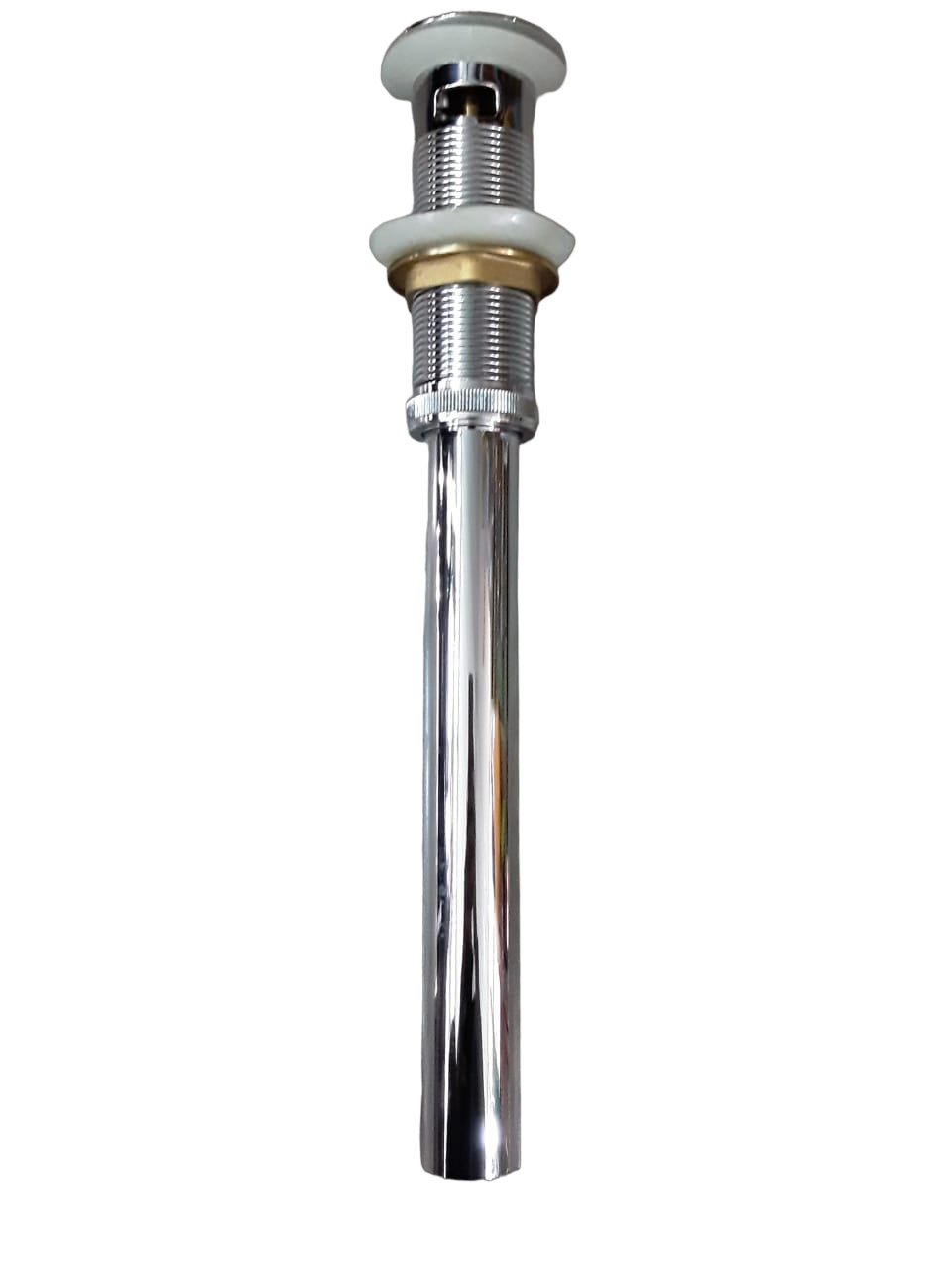 DESAGÜE CROMADO PUSH SIN REBOSE 30 CM "VENICE"