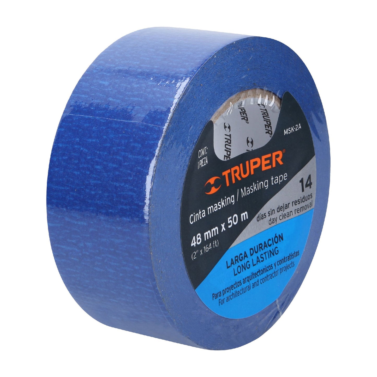 CINTA MASKING TAPE AZUL 2" X 50MT "TRUPER"