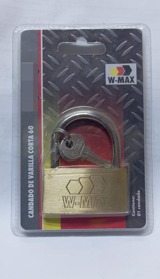 CANDADO DORADO 60MM W MAX