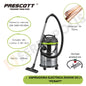 ASPIRADORA ELECTRICA 2000W 30 LT SECO Y MOJADO 100% cobre  " PCRAFT"