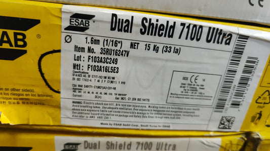 ROLLO ALAMBRE TUBULAR AWS E-71T1M 1.6 MM ESAB