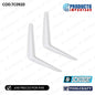 PAR DE ANGULO ESCUADRA BLANCO LIVIANO 6" X 8" (INC. TORNILLOS)