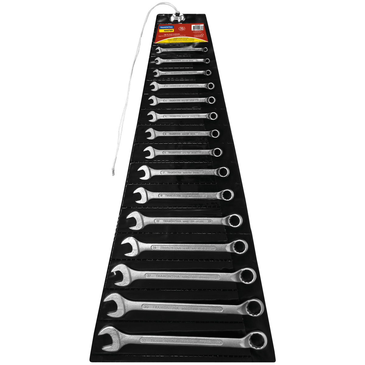 JUEGO LLAVES COMBINADAS 15PZS