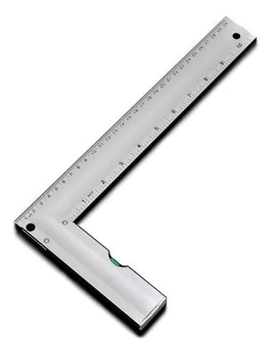 ESCUADRA ALUMINIO 10" C/NIVEL