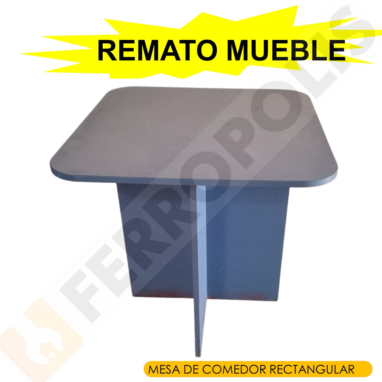 Mueble seminuevo Mesa de comedor rectangular 76 x 76 x 76 cm ...