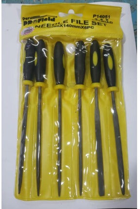 SET MINI LIMA MANGO PLASTICO (6 PCS) "PROFIELD"