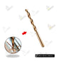 BROCA METAL 5% COBALTO 9/64" 3.58 MM