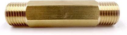 NIPLE BRONCE 1/4" x 2"