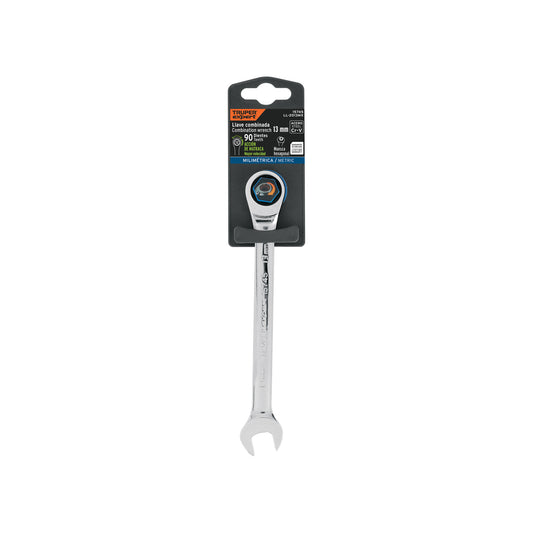 LLAVE COMBINADA CON MATRACA 13 MM X 174 MM LARGO, EXPERT