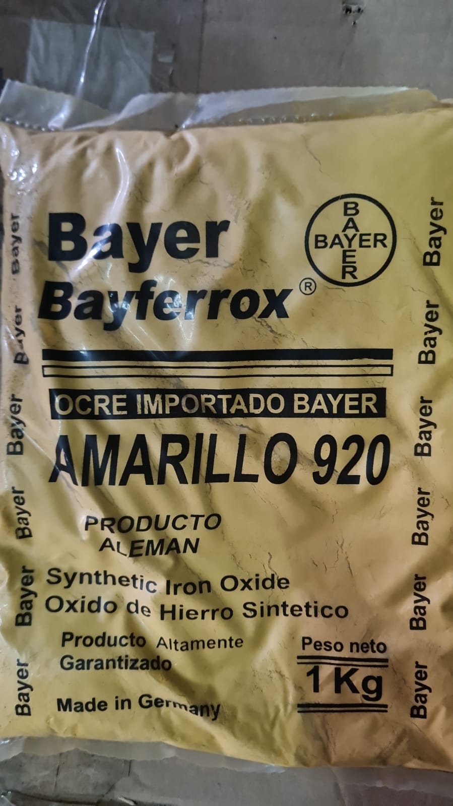 OCRE AMARILLO BAYER 1KG