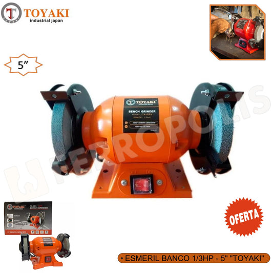 ESMERIL BANCO 1/3HP 5" "TOYAKI"