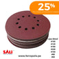 REPUESTOS LIJA REDONDA 9" 215mm GRANO #120 uso rudo certificada