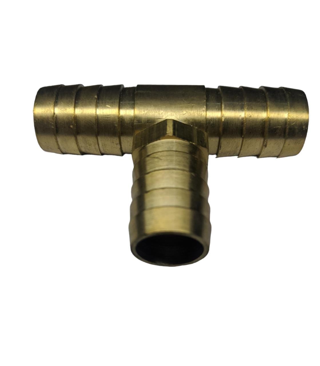 TEE BRONCE ESPIGA MANGUERA 3/4" "NACIONAL"