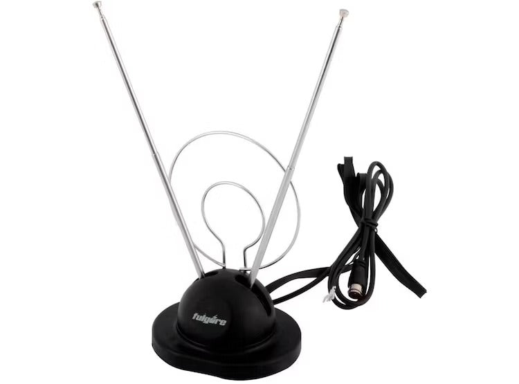 ANTENA CONEJO ANILLO DOBLE C/BASE