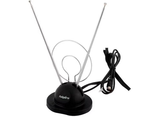 ANTENA CONEJO ANILLO DOBLE C/BASE