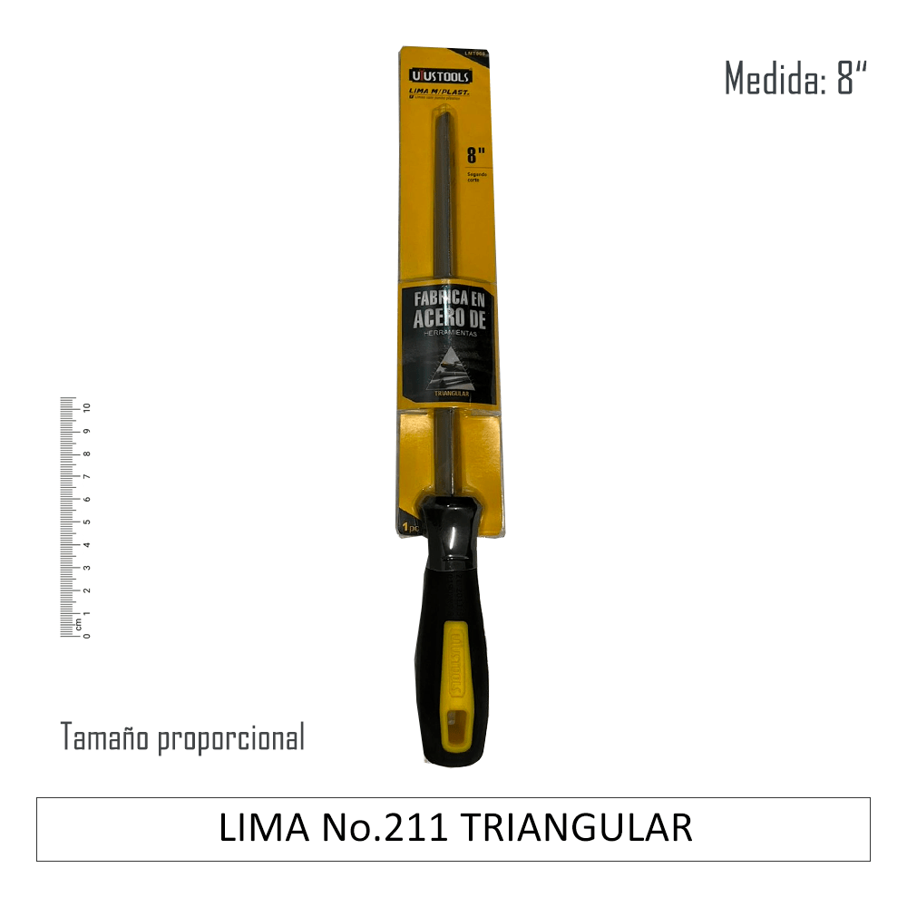 LIMA TRIANGULAR 8" "UYUSTOOLS"
