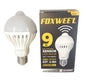 FOCO LED C/SENSOR 9 W "FOX WEE'L"