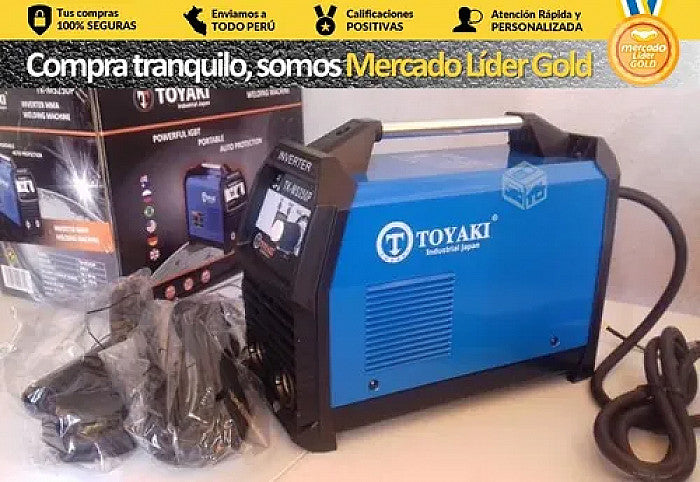MAQUINA SOLDAR INVERSORA 250A CAJA " TOYAKI JAPAN"