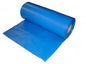 MANGA PLASTICA AZUL/NEGRO 2 X 50 MTS APROX - 6 MICRAS