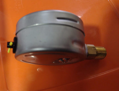 MANOMETRO 2.1 /2 x 1 /4" NPT  VERTICAL 100 PSI CON GLISERINA " MOLTEC "