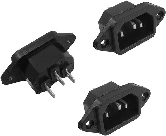 CONECTOR OLLA ARROCERA C14 , 3 TERMINALES