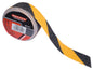 CINTA ANTIDESLIZANTE NEGRO/AMARILLO 48MM X 5MTS "MAKAWA"