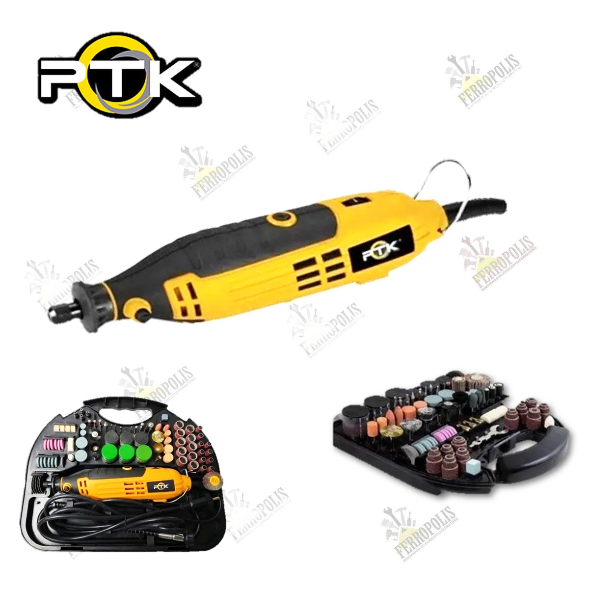 TALADRO MINI DRILL 180W 210PCS "PTK"