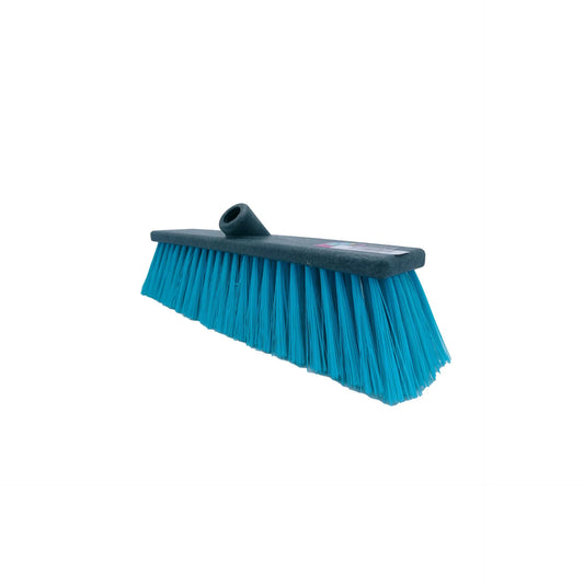 ESCOBA CERDAS PLASTICO 26CM  C/PALO " DAYR "