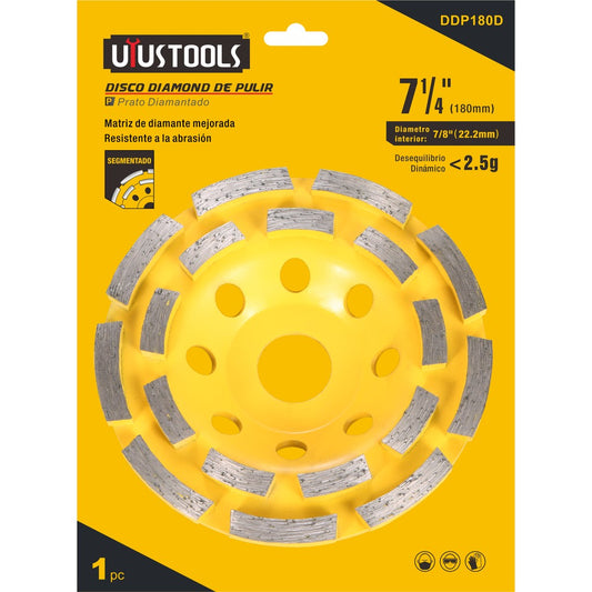 DISCO DESBASTE CONCRETO DIAMANTADO 7" UYUSTOOLS