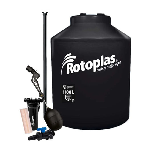 TANQUE DE AGUA 1100L "ROTOPLAS" INCLY ACCESORIO
