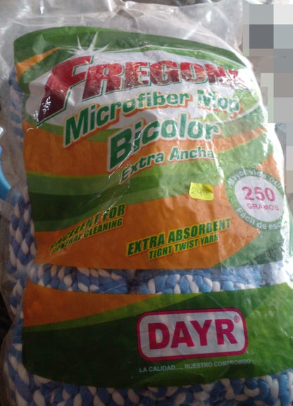 TRAPEADOR MOPA EXTRA ANCHA C/PALO  "FREGONA"