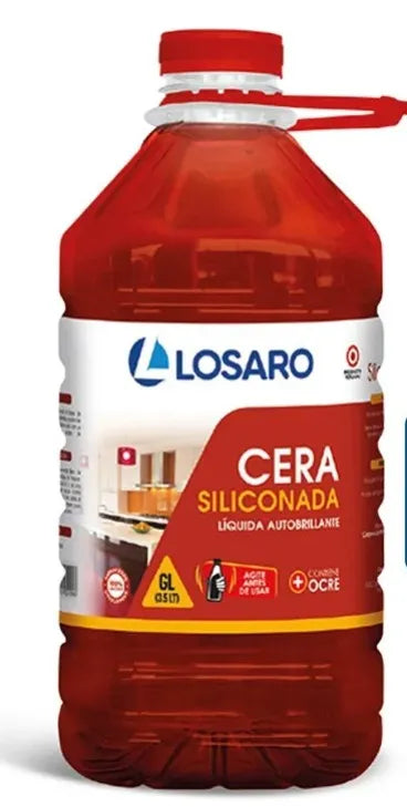 CERA PREMIUM SILICONADA ROJO GL 3.5Lts LOSARO