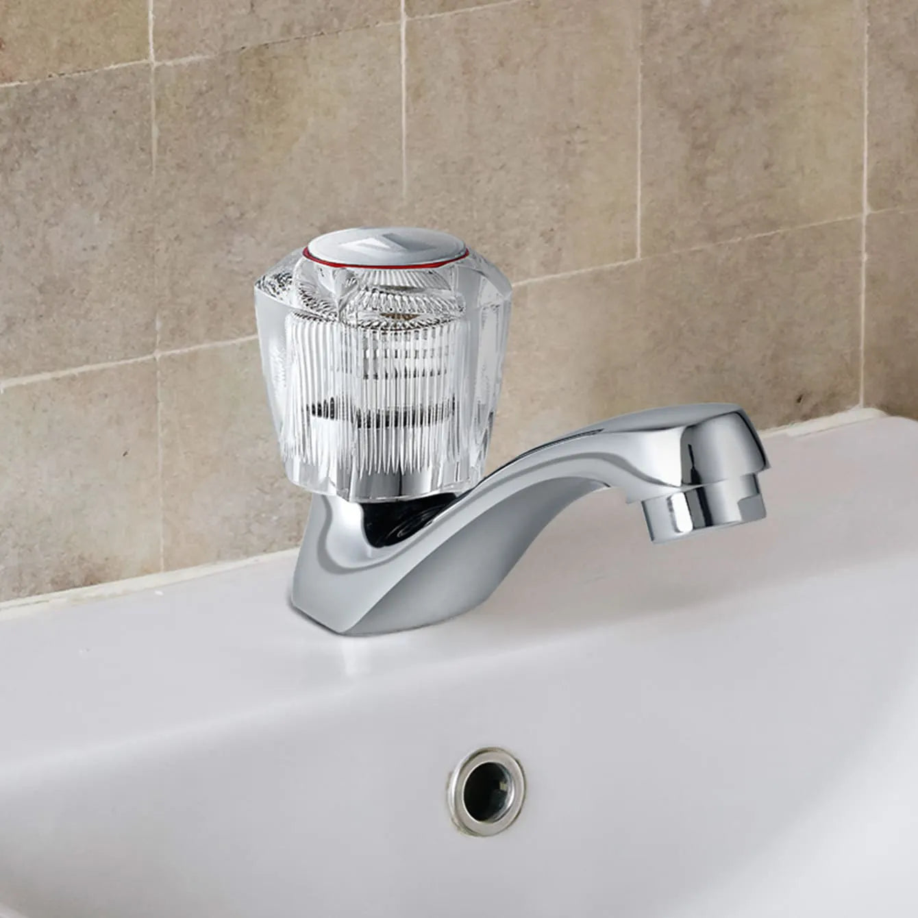 CAÑO LAVATORIO BAÑO PERRILLA ACRILICA "VAINSA"