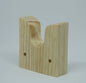 BRIDA MADERA U CAPIRONA 9CM X 7CM  (X PAR) INC. TORNILLO