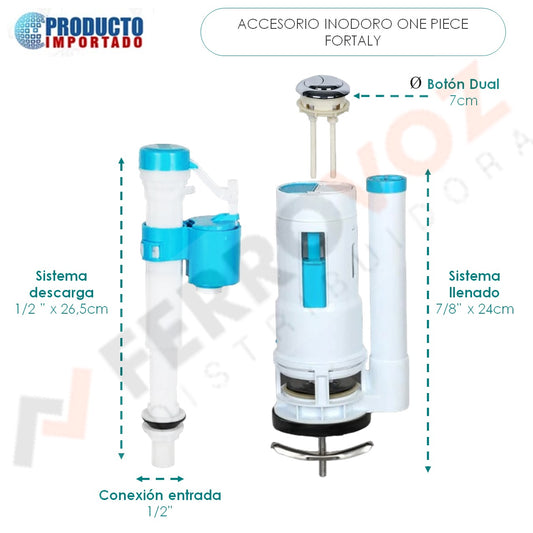 ACCESORIO INODORO ONE PIECE FORTALY