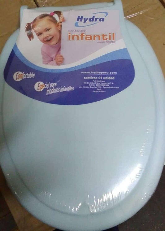 TAPA INODORO CELESTE / ROSADO "HYDRA INFANTIL" (PACK 16 UNID)