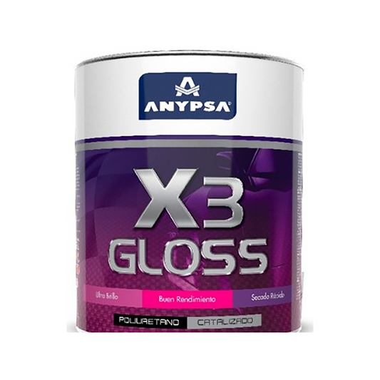 PINTURA GLOSS ALUMINIO FINO "ANIPSA"