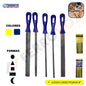 SET LIMAS M/PLASTICO 8" (5 PCS)