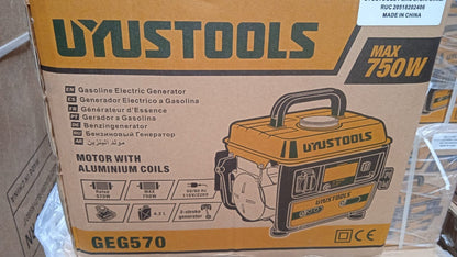 GENERADOR ELECTRICO 750W "UYUSTOOLS"