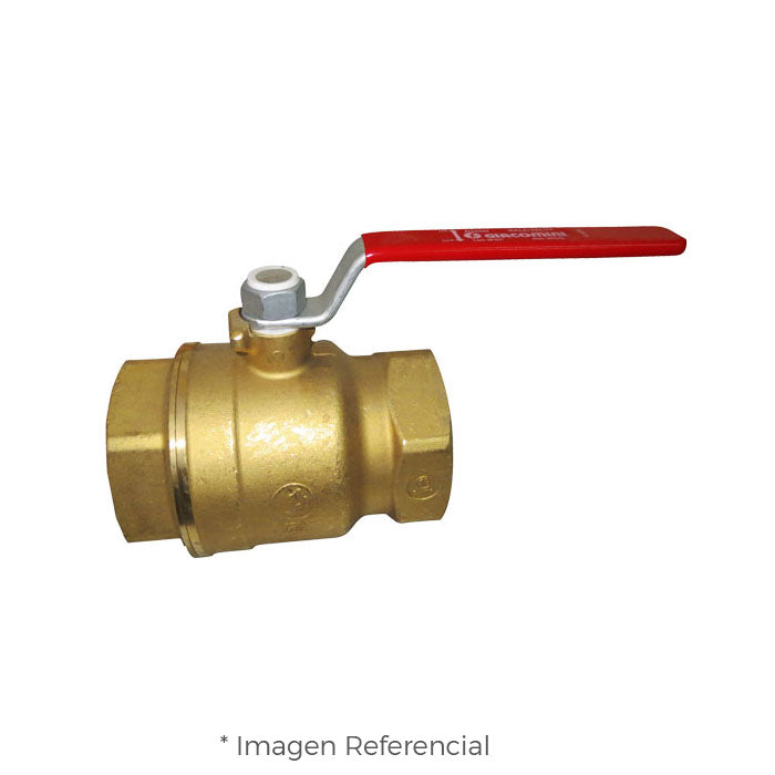 LLAVE PASO BRONCE 1" "GIACOMINI"