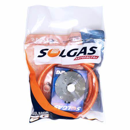 REGULADOR CLÁSICO 2G "SOLGAS" C/MANGUERA