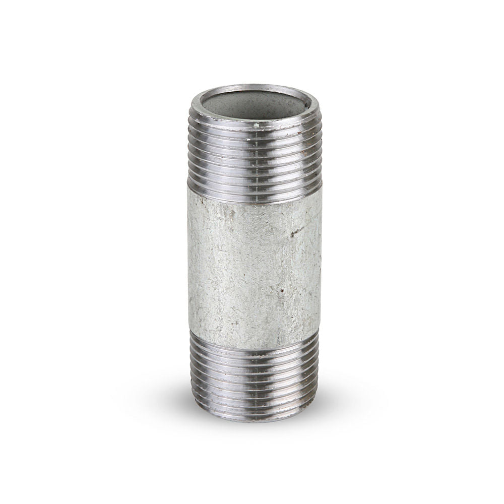 NIPLE GALVANIZADO 1/2" X 4"