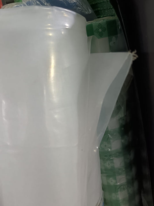 MANGA PLASTICA TRASPARENTE 1 X 50 MTS -6 MICRAS