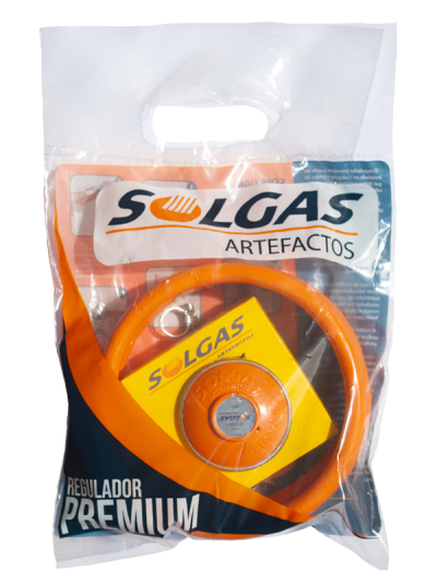 REGULADOR "SOLGAS" PREMIUN C /MANGUERA