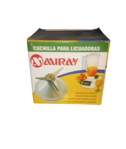 CUCHILLA LICUADORA 3 ASPAS "MIRAY"
