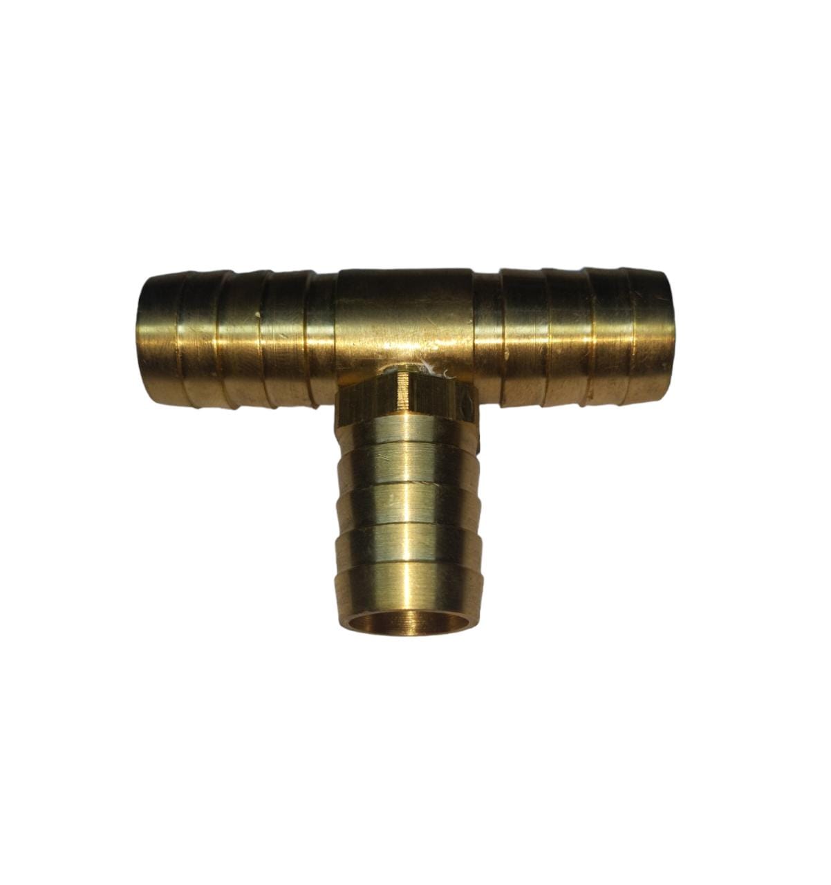 TEE BRONCE ESPIGA MANGUERA 3/4" "NACIONAL"