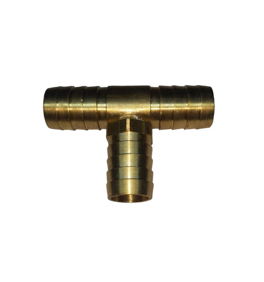 TEE BRONCE ESPIGA MANGUERA 3/4" "NACIONAL"